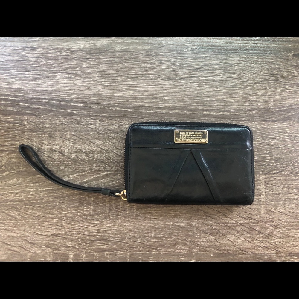 Marc by Marc Jacobs Black Leather Wallet